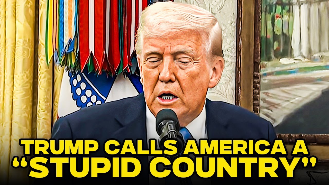 Trump Calls America A “Stupid Country” Because He Has To Obey The Constitution