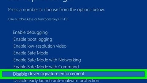 How to Disable Driver Signature Enforcement in Windows 10