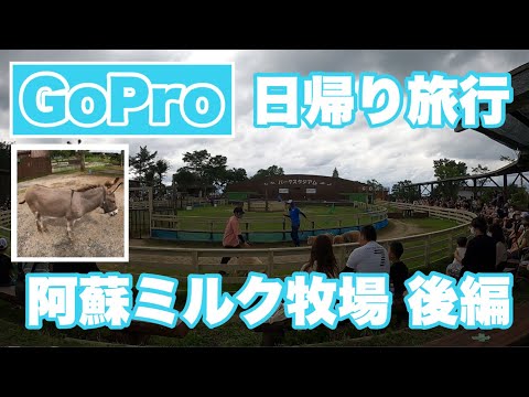 GoPro日帰り旅行動画｜阿蘇ミルク牧場 後編｜プチ旅行のススメ