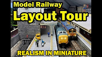 Model Railway Layout tour and update, Stunning 00 Gauge Railway & Iconic Locos