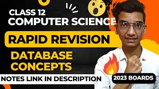 Famous Database Concepts: Rapid Revision🔥 for Class 12 Computer Science (with Notes) Profile