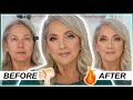 MAKEUP ON MATURE SKIN...Transforming My Mom! | BrittanyBearMakeup