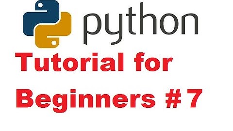 Python Tutorial for Beginners 7 - Python Lists