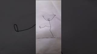 stick figure drawing #stickfigure #dancing #funny #stickman
