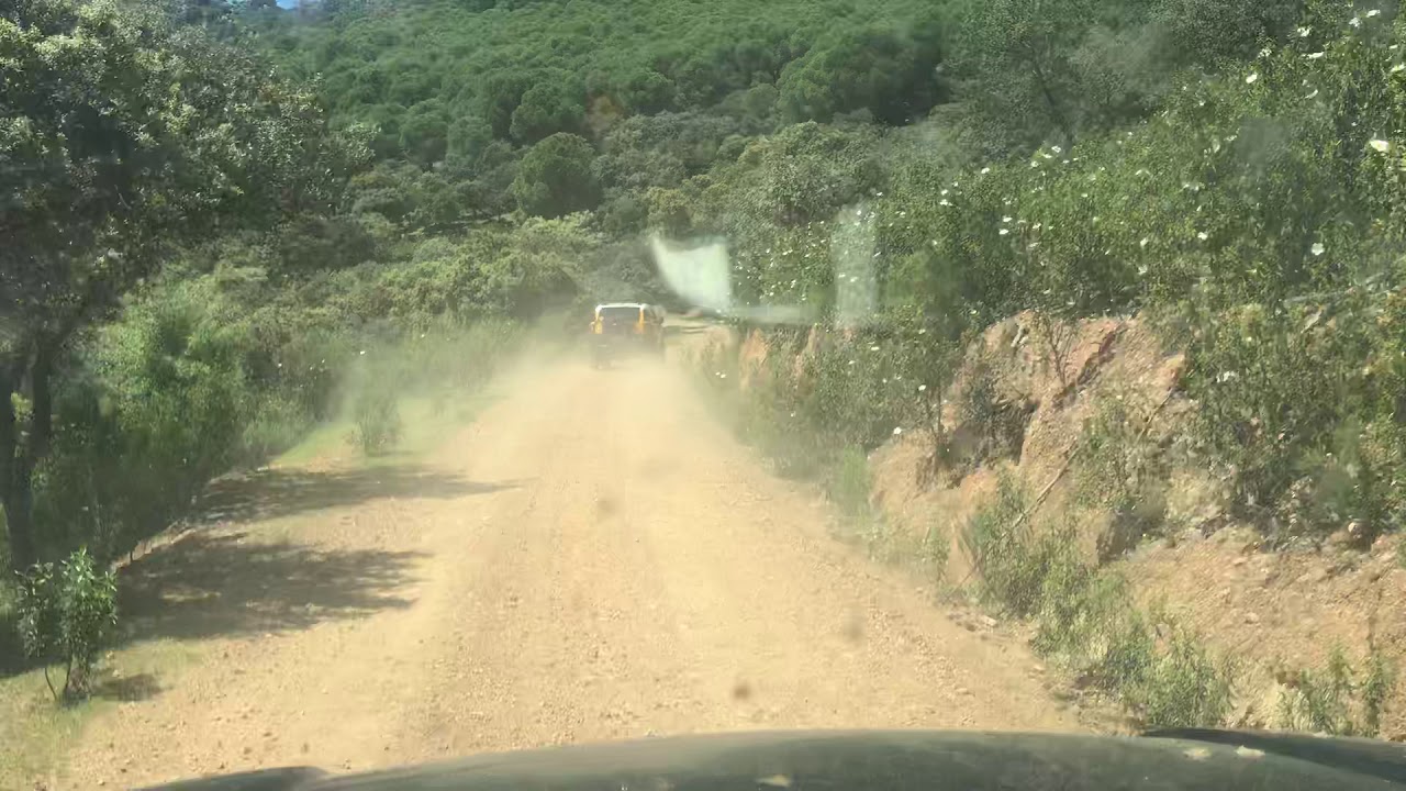 Toyotas por puente helechosa-Herrera del Duque