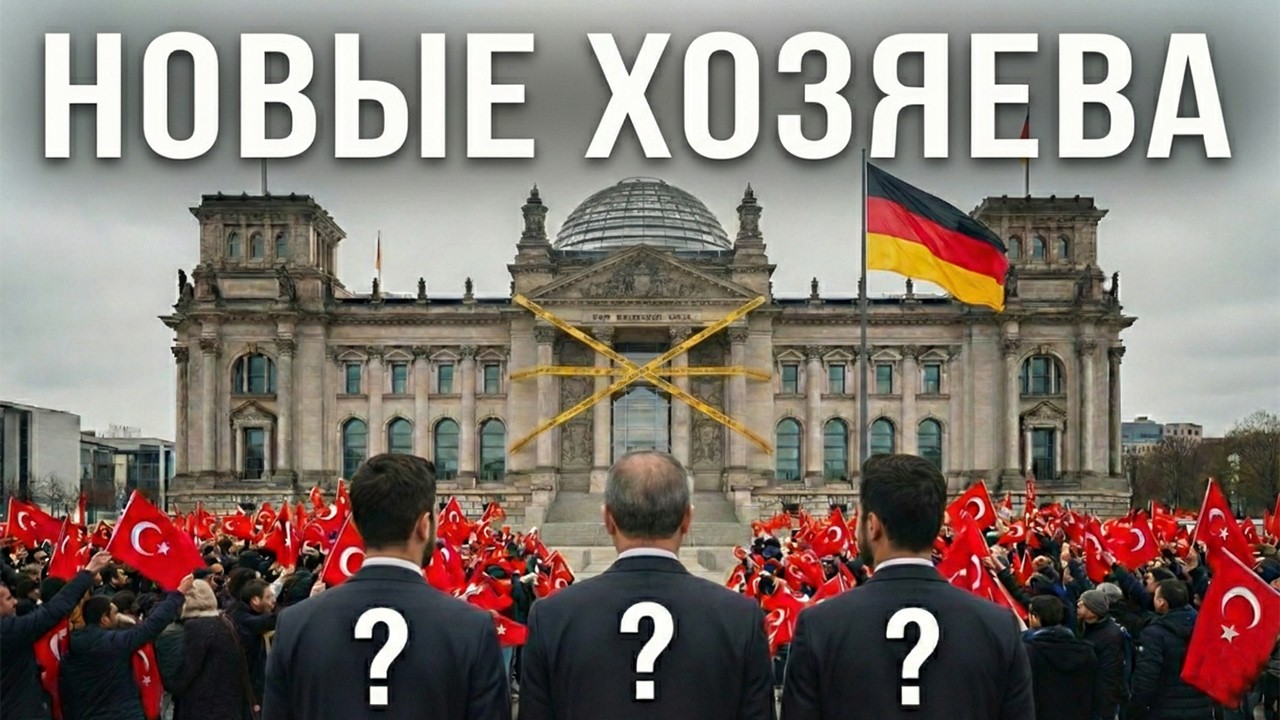 ГЕРМАНИЯ ВСЁ? Как гастарбайтеры ЗАХВАТИЛИ ВЛАСТЬ