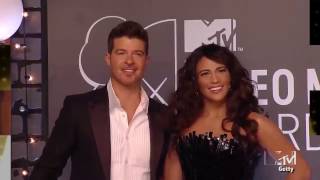 Paula Patton & Robin Thicke Attend Family Therapy With Son!