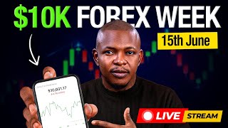 Monday Live Forex Trade with Jude EUR/USD, GPB/USD and Gold