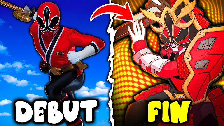 L'histoire COMPLETE de Power Rangers Samurai en 28 minutes