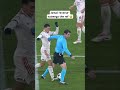 Not even the ref is safe from Jamal 😅🥜