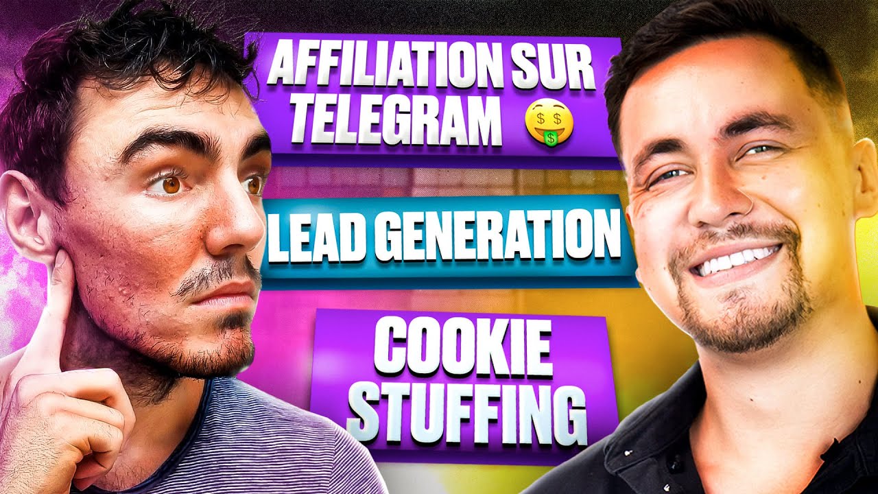 🎩 AFFILIATION ➜ YOUTUBE & TELEGRAM ▪︎ COOKIE STUFFING ▪︎ AGENCE VS ÉDITION (feat @leopoitevin)