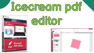 Icecream pdf editor | Edit any text in a PDF document | ease Edit PDF objects: move, resize, rotate.
