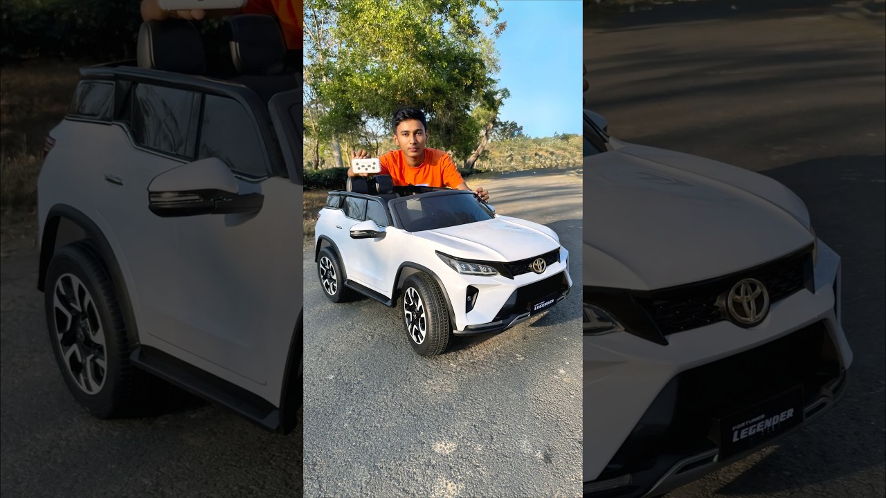 Rc Control Toyota Fortuner Legunder kit Testing for Play