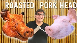HOW TO COOK PIG'S HEAD | PINOY LECHON HEAD