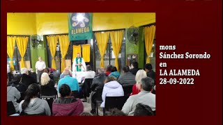 mons Sánchez Sorondo en La Alameda