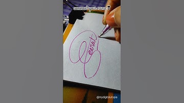 *Seerat* signature style ✍️✍️ #nameart #moderncalligraphy #viralvideo #signature #shorts