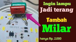 Lampu bohlam led terang untuk rumah dan pekarangan dengan harga sangat terjangkau