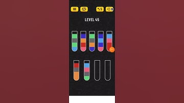 Water sort puzzle level 45