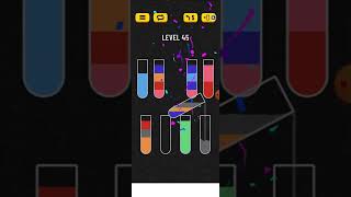 Water sort puzzle level 45