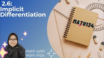 MAT0134: 2.6 Implicit Differentiation Part 3