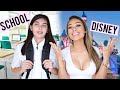 MOM made me SKIP SCHOOL for DISNEYLAND! *WE GOT CAUGHT*