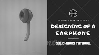 SOLIDWORKS TUTORIAL I Designing of a Earphone I #earphonemodelling,#solidworkextrudetutorial,