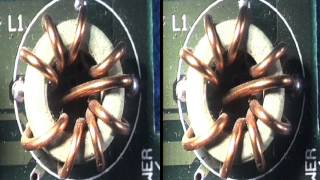 HIGH MAGNIFICATION 3D IMAGING IN ELECTRONICS: AN ELECTRONIC BOARD WITH A TOROID