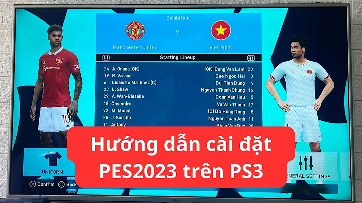 Hướng dẫn cài pes ps3 bằng usb