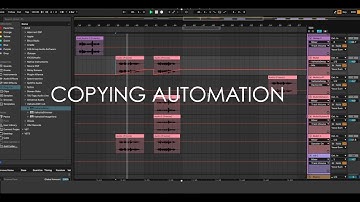 How To Copy Automation In Ableton Live