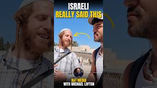 An Israeli Really Said This on Camera...👀