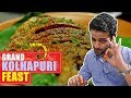 Grand Kolhapuri Feast | Authentic KOLHAPURI CUISINE | Foodie & The Feast