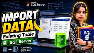 Import Data into an Existing SQL Server Table | Step-by-step Guide✅#sqlserver #importdata #tutorial