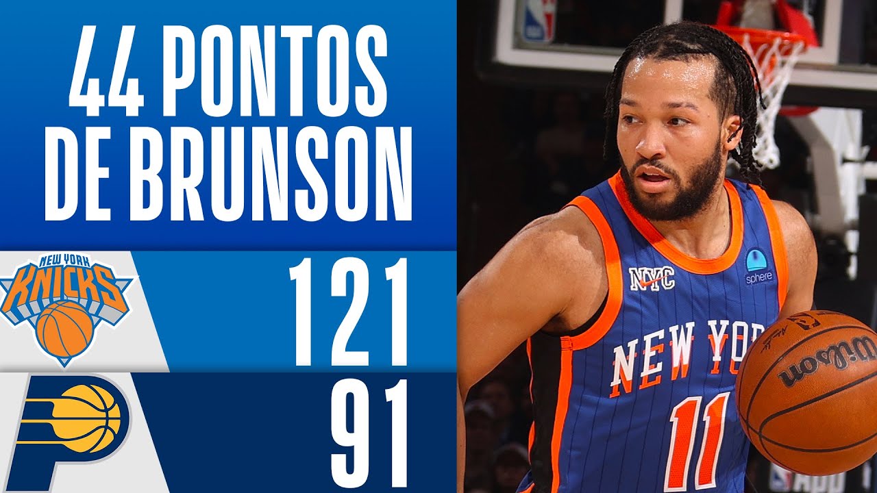 JALEN BRUNSON WITH SPECTACULAR 44-POINT PERFORMANCE - Highlights