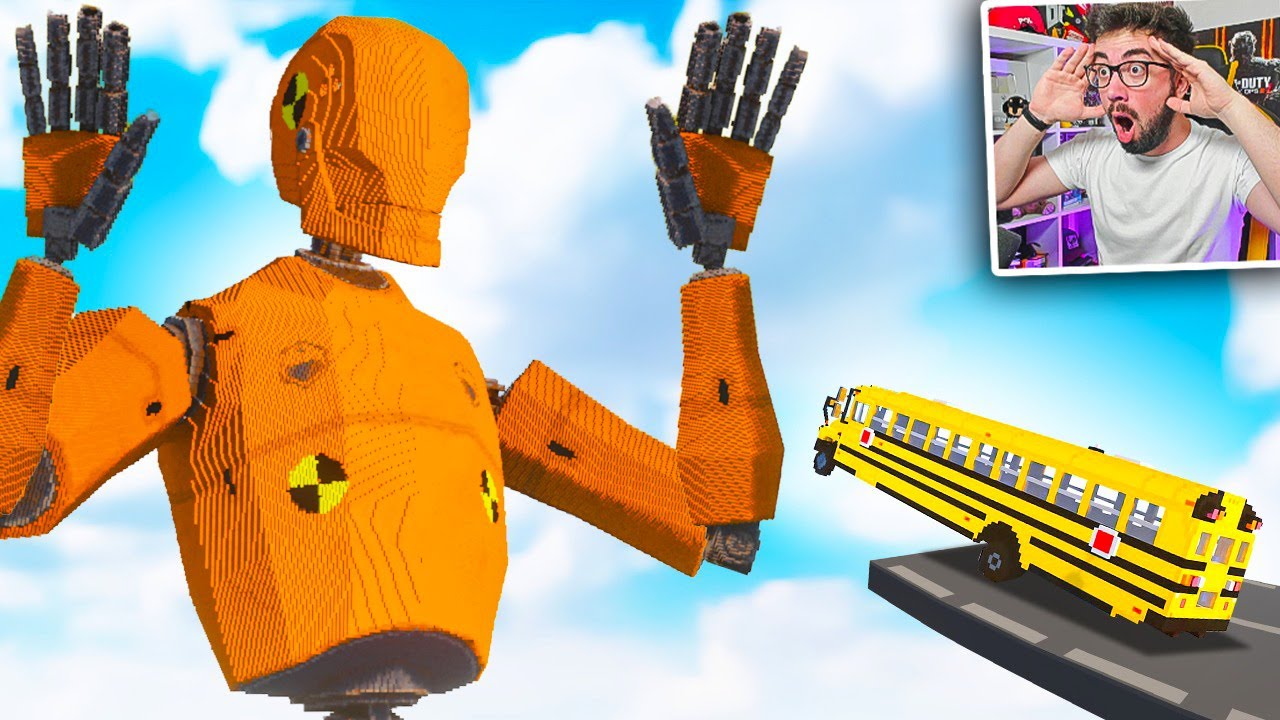 COCHES vs DUMMY MANIQUI 💥 | Teardown Mods