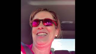 Ali and Lari Dee Guy winning a check!