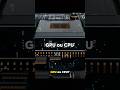 GPU ou CPU?