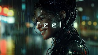 FEEL: BLADE RUNNER Ambient Music | Cyberpunk Background for Study and Sleep #rainsounds