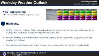 26 Weekend Weather Briefing