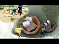 Deep well in pakistan | Agriculture well in  punjab| Hand Digging A well| water well