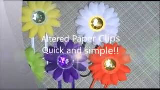 Altered Jumbo Paper Clips and Tutorial