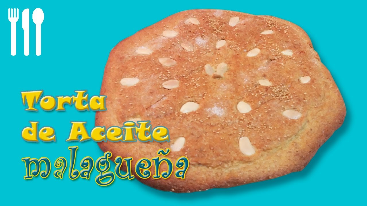 Torta de aceite malagueña 🍪 ☕