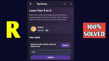 Leave Your 9-to-5 | Tapswap Code | How to Know When It’s Time to Leave Your 9-to-5 for Good