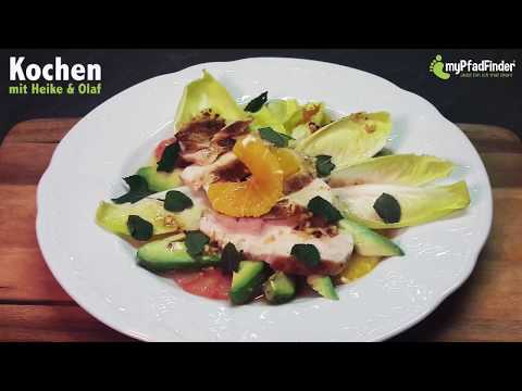 Video: Wie Man Einen Avocado-Hühnchen-Salat Macht