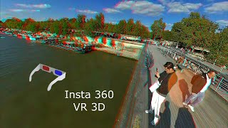 Insta 360 One X - VR 3D anaglyph - Conversion with minhirig plugin on Vegas Pro 22