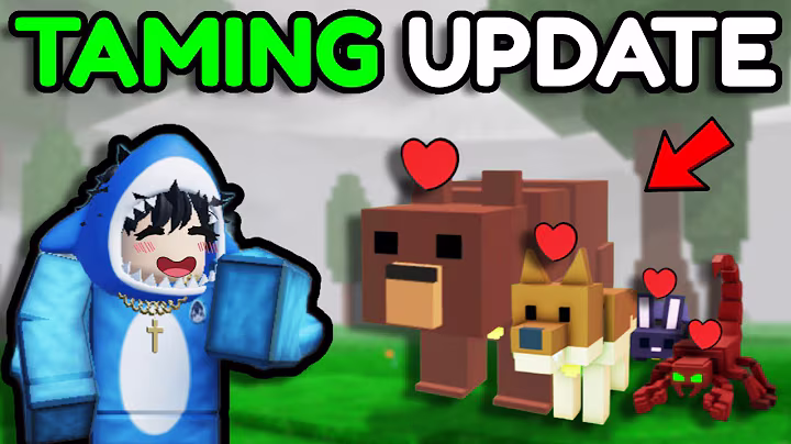Roblox 99 Nights NEW TAMING UPDATE is INSANE! (NEW PETS)