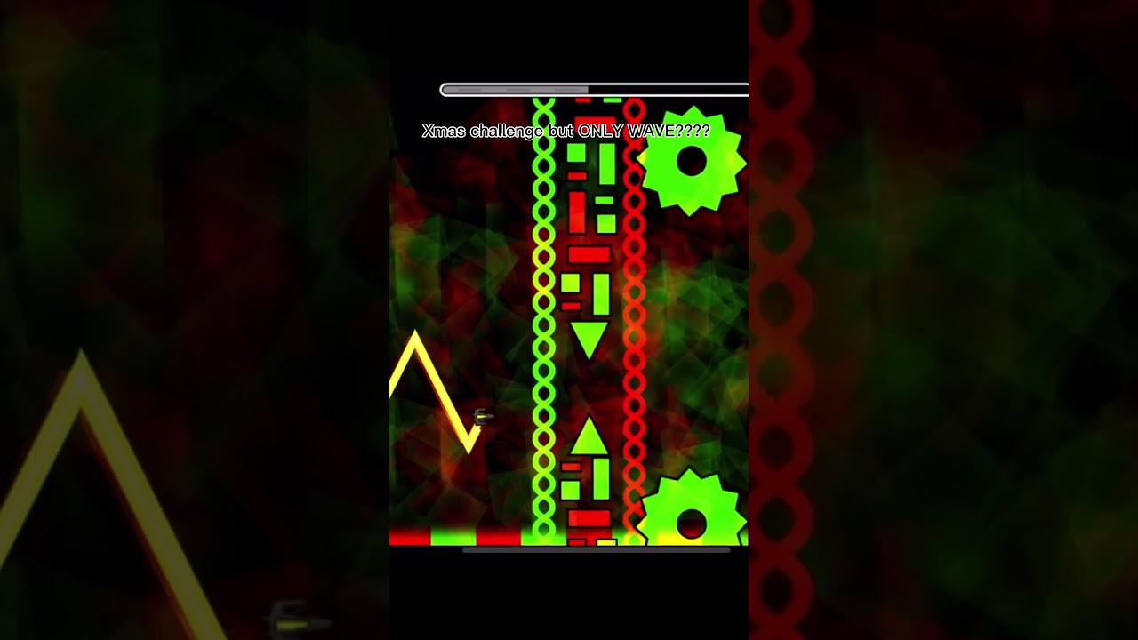 Xmas challenge but ONLY WAVE!?!?! 😱😱😱