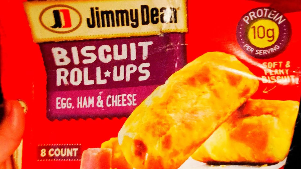 Jimmy Dean BISCUIT ROLL UPS EGG, HAM & CHEESE  Review