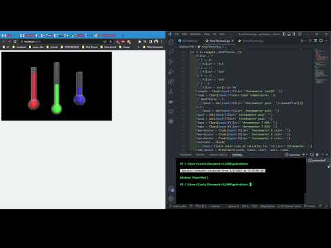 Learning Python. Part 2. Python thermometers.