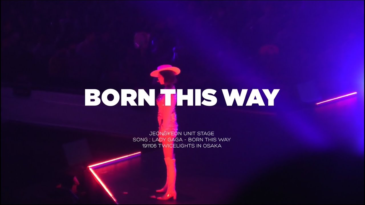 [4K] 191106 TWICELIGHTS IN OSAKA - Born This Way TWICE 정연 focus