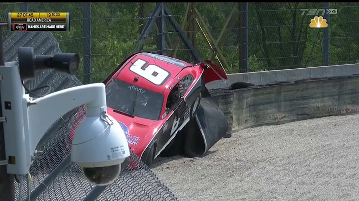 Spencer Pumpelly HUGE CRASH - 2021 Xfinity Series ...